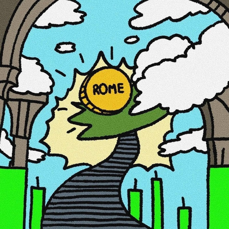 $ROME meme illustration 3